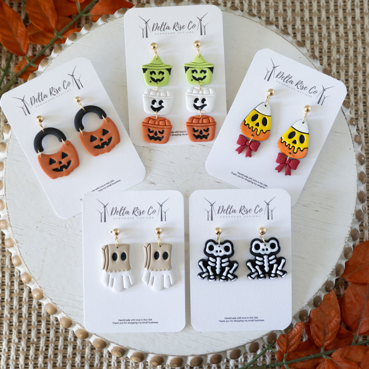 Halloween Earrings Set #2