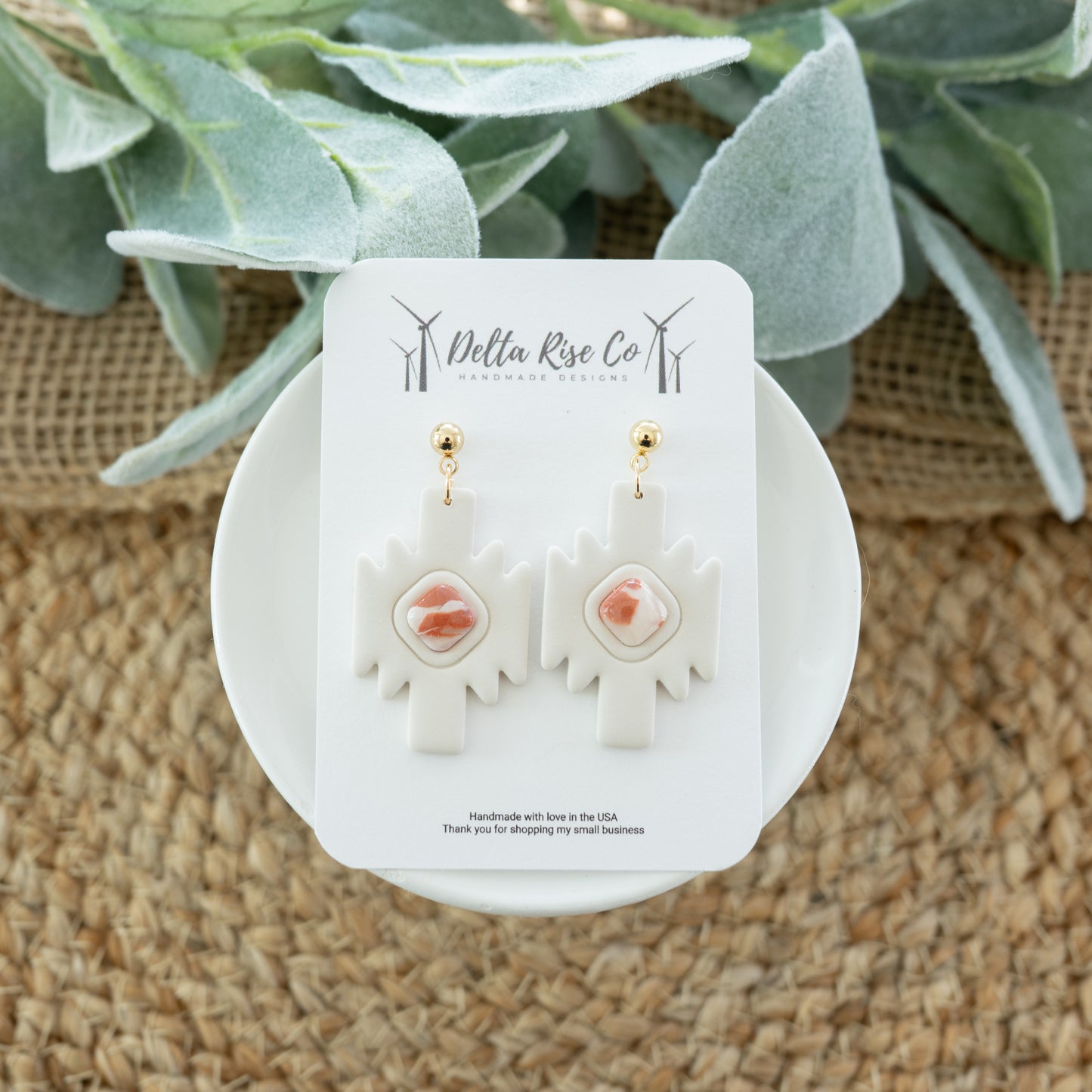 Western Geometric Faux Stone - Neutral