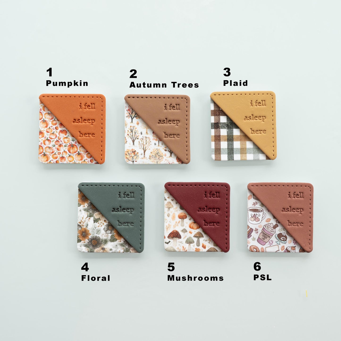 Clay Corner Bookmark - Fall Themed