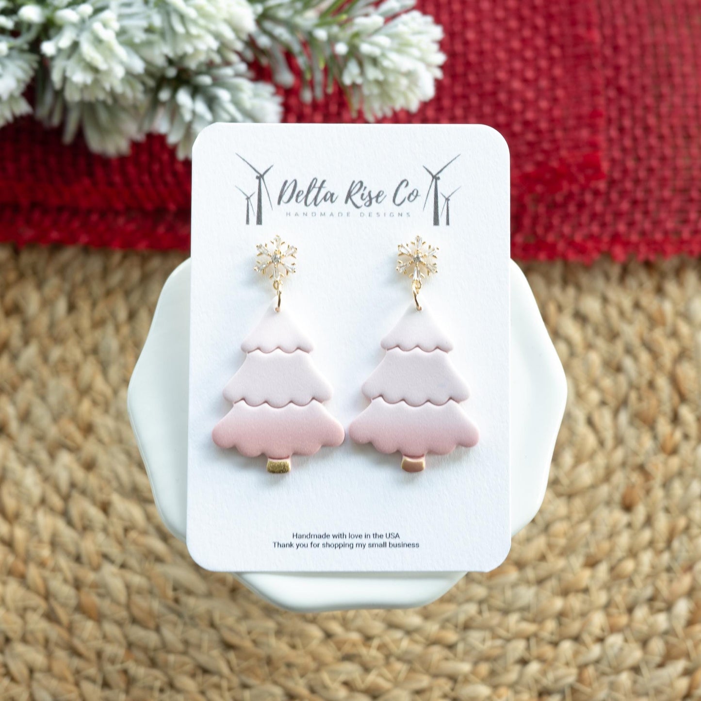 Pink Ombre Christmas Tree