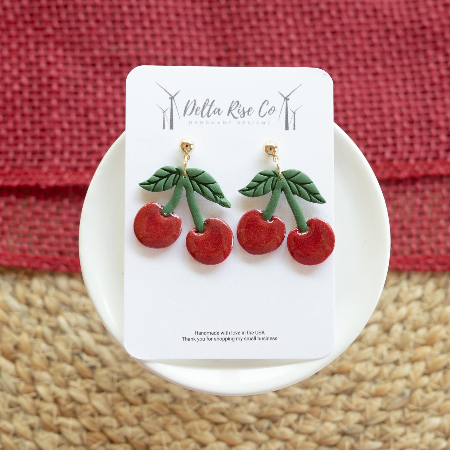 Cherry Earrings