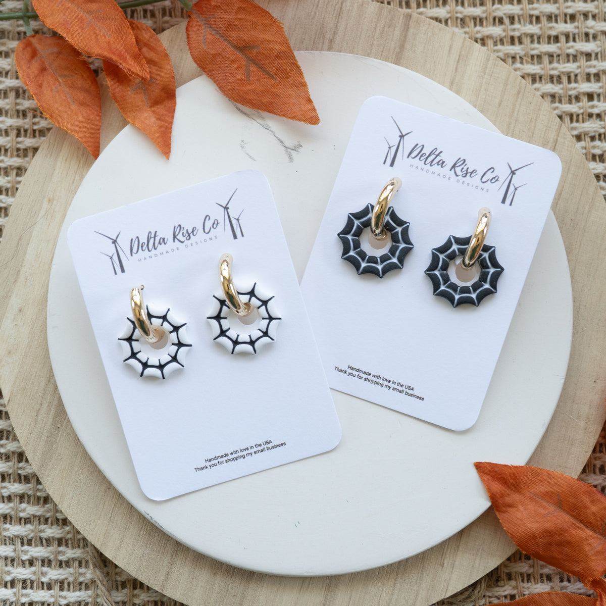 Spider Web Charms Only (Hoop Not Included)