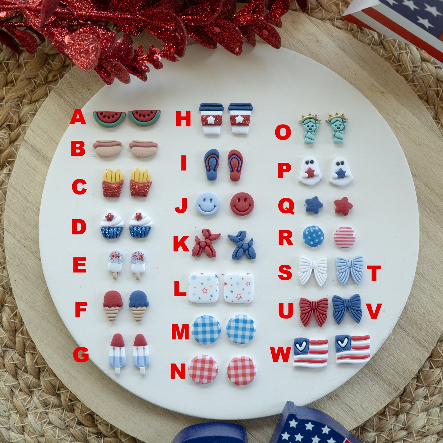 Build Your Own 4th of July Stud Pack