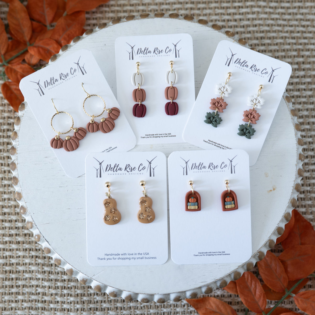 Fall Earrings Set #1