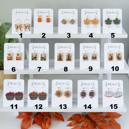Fall Earrings Set #2