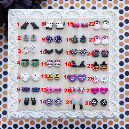 Build Your Own Halloween Stud Pack
