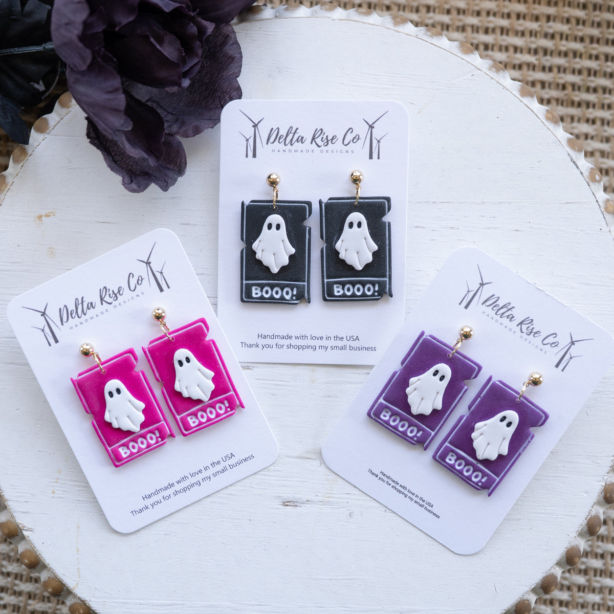 Boo Ghost Post Cards