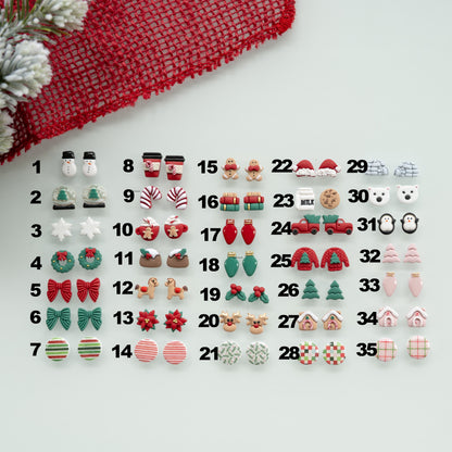 Build Your Own Christmas Holiday Stud Pack