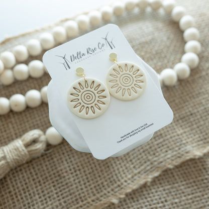 Sun with Gold Accents