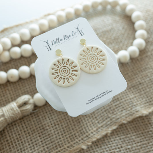 Sun with Gold Accents
