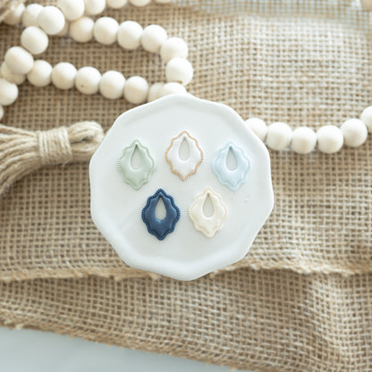 Coastal Charm Earrings (1 Huggie & 1 Charm)