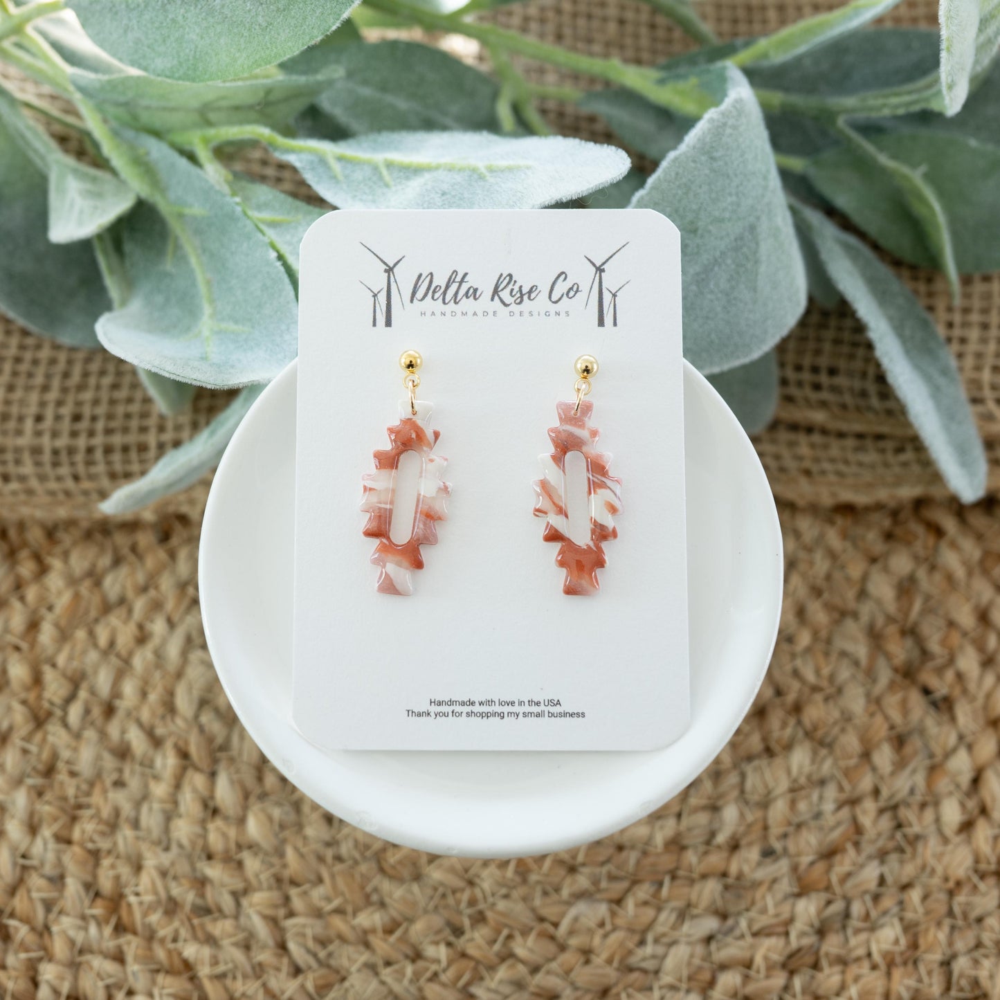 Western Geometric Faux Stone