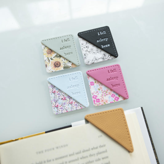 Clay Corner Bookmark - Floral Themed