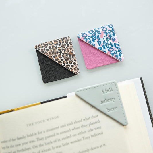 Clay Corner Bookmarks - Leopard Themed