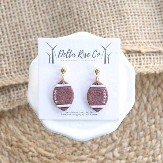 Football Earrings