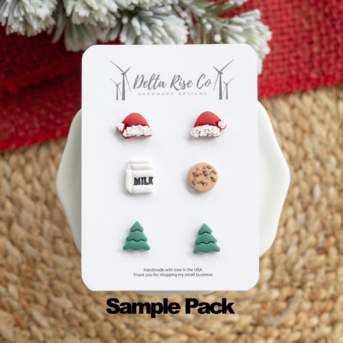 Build Your Own Christmas Holiday Stud Pack