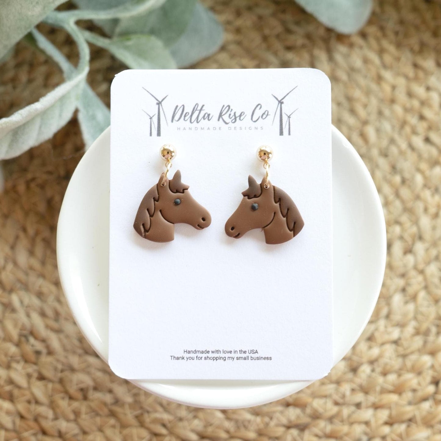 Horse Earrings