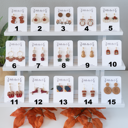 Fall Earrings Set #1