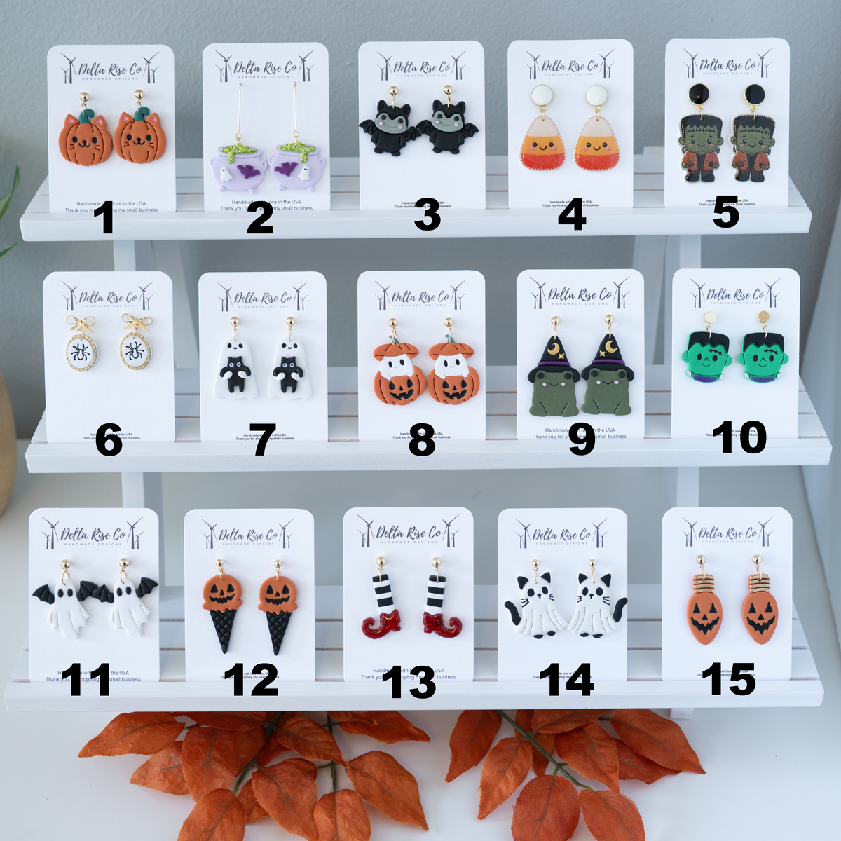 Halloween Earrings Set #1