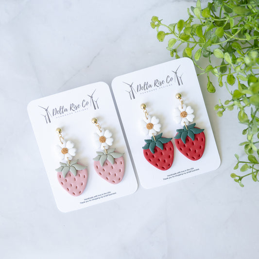 Strawberry Earrings